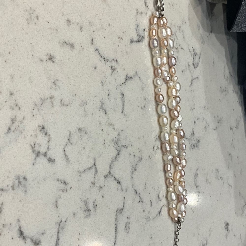 Red Envelope Tri-Color Pearl Bracelet